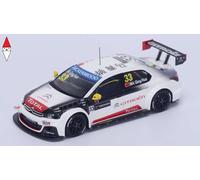 Spark Model Modellino Auto Citroën C-Elysee N.33 2° WTCC Marocco 2015 Ma Qing Hua 1:43
