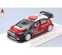 1/43 SPARK-MODEL - CITROEN - C3 WRC TEAM CITROEN TOTAL ABU DHABI WRT N 10 S5960