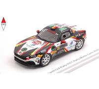 MODELLINO AUTO STATICO SPARK ABARTH FIAT 124 #39 RALLY MONTECARLO 2020 1/43