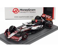 1/43 SPARK-MODEL - HAAS - F1 VF-25 TEAM MONEYGRAM HAAS N 87 4th MEXICO GP S9676