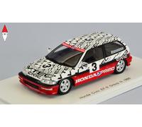 Honda Civic Ef9 #3 Suzuka Circuit Test 1990 Satoru Nakajima 1:43 Model