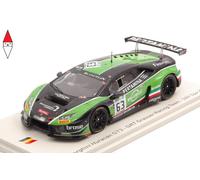 1:43 SPARK Lamborghini Huracan Gt3 #63 Grt 24H Spa 2017 M.Bortolotti SB297