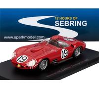 1/43 SPARK-MODEL - MASERATI - 450S SPIDER N 19 WINNER 12h SEBRING 1957 43SE57