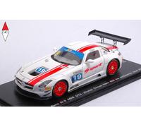 Mercedes Sls Gt3 #19 Zhuhai Circuit Hero 600 Km 2018 S.ortelli / H.ripert Model