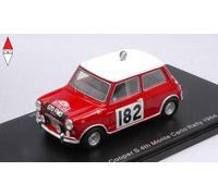 Morris Cooper S #182 4th Monte Carlo Rally 1964 T.makinen / P.vanson 1:43 Model