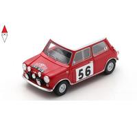 1/43 Spark-Model Morris Mini Cooper S N 56 Rally Montecarlo 1965 P.Hopkirk