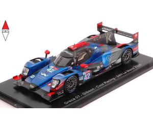 1/43 Spark-Model Oreca 07 Gibson Cool Racing N 42 12Th 24h Le Mans 2020 A.Borga