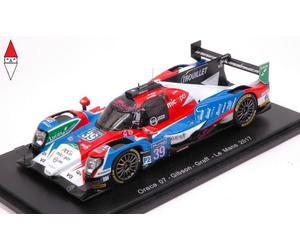 1/43 Spark-Model Oreca 07 Gibson Graff N 39 43Th 24h Le Mans 2017 18Th Lmp2