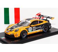 MODELLINO IN SCALA Spark Model COMPATIBILE CON PORSCHE 911 GT3 CUP N.25 CARRERA ITALIA CHAMPION 2023 L.T.VOORDE 1:43 MODEL SCALE SI025 241217