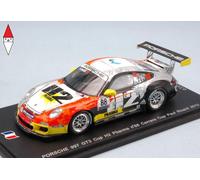 SPARK MODEL SF073 PORSCHE 997 GT3 N.88 CARRERA CUP PAUL RICARD 2013 H.HASSID 1:4