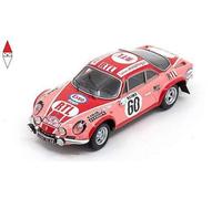 1/43 Spark-Model Renault Alpine A110 1800 N 60 Rally Montecarlo 1972 P.Moss