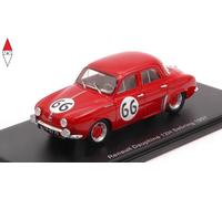 Renault Dauphine #66 37th 12 H Sebring 1957 P.frere / J.lucas 1:43 Model