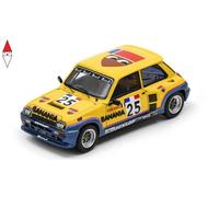Spark Model RENAULT 5 TURBO N.25 EUROPA CUP 1982 MICHEL GABRIEL 1:43