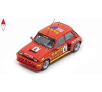 1:43 SPARK Renault R5 Turbo #4 Europa Cup 1984 Massimo Sigala Red S5558