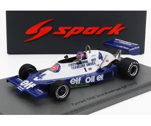 1/43 SPARK-MODEL - TYRRELL - F1 008 N 4 2nd AUSTRIAN GP 1978 P.DEPAILLER S7238