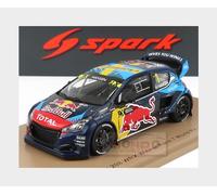 1:43 SPARK Peugeot 208 Wrx Red Bu1:43 SPARK Peugeot 208 Wrx Red Bun 2020 S7880