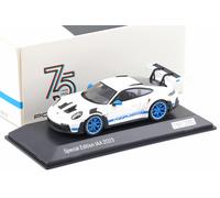 1:43 Spark Porsche 911 (992) GT3 Rs Iaa 2023 Bianco/Blu Limitato Wap Dealer