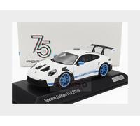 1:43 SPARK Porsche 911 992 Gt3 Rs Iaa Monaco 2023 White Blue WAP0200610SGT3
