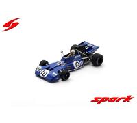 1:43 SPARK Tyrrell 001 #10 F1 Gp Us 1971 Peter Revson S7216