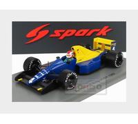 1:43 SPARK Tyrrell F1 018 #4 Belgium Gp 1989 J.Herbert Blue Yellow S1887