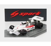 1:43 SPARK Williams F1 Fw #20 Sweden Gp 1975 D.Magee White Red S7488