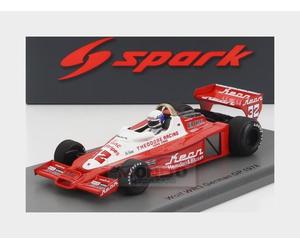 1:43 SPARK Williams F1 Wolf Wr3 #32 Germany Gp 1978 K.Rosberg Red White S9999