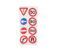 1/43 TINY TOYS - ACCESSORIES - SET SEGNALI STRADALI - TRAFFIC SIGNS ATA43007
