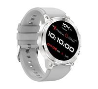 1,43" Touch Screen Smart Watch per gli uomini con testo e chiamata, Bluetooth 5.1 IP68 400mAh 8763EW Sleep Quality Monitor Smartwatch per Android e iPhone con AI Voice Assistant (Argento)