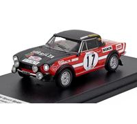 1/43 TROFEU - FIAT - 124 SPORT SPIDER 1600 N 17 RALLY TAP 1973 MARIO TRFDSN308