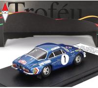 1/43 Trofeu Renault Alpine A110 1300 N 1 Montecarlo 1970 J. Andruet - P. Ecot