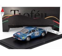 1/43 Trofeu Renault Alpine A110 N 116 Montecarlo 1971 J. Rouget - J. Sarrus