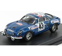 TROFEU 1:43 RENAULT ALPINE A110 RALLY BANDAMA 1974 MEHTA MODELLINO AUTO STATICO