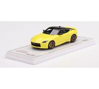 1:43 TRUESCALE Nissan Fairlady Z Proto Spec Ikazuchi Yellow Rhd 2023 TSM430643
