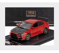 1:43 VITESSE Mitsubishi Lancer Evolution X 2008 Red Met Black VE29351