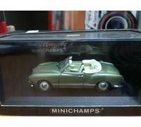 1/43 Volkswagen Karmann Ghia Cabriolet 1957 Green Metallic 430051034 MINICHAMPS