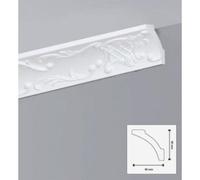 €1,43ml *** STOCK *** Pacco da 90ml di cornice decorativa in polistirene compatto XPS 50X50x2000 LD50G