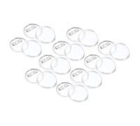 1,44" Acrilico Pulsanti Perno Distintivo,40 Set Rotondo Perno Vuoto Bottoni