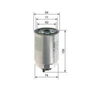 Filtro carburante BOSCH 1 457 434 510