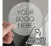 1/48/108/180 pezzi Etichette personalizzate - Adesivi personalizzabili, puoi aggiungere qualsiasi testo, immagini, adesivi etichetta ringraziamento personalizzati, materiale PVC, impermeabile, persona