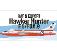 1:48 Academy Royal Air Force & Export version Hawker Hunter Kit ACD12312 Modelli