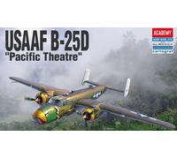 Usaaf B-25d Pacific Theatre Fighter 1:48 Plastic Model Kit ACADEMY