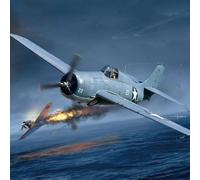 Academy 1/48 USA F4F-4 Wildcat Battle of Midway Plastic Model 12355 (aereo)