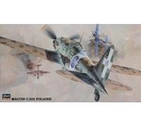 1:48 HASEGAWA Macchi Mc.202 Folgore Airplane Military 1943 Kit HASJT32