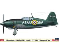 HASEGAWA 1/48 RAIDEN TYPE 21 PRISONER HA52105