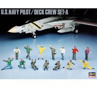 1:48 Hasegawa U.S. Navy Pilot Deck Crew A Ha36006 Kit HASX48-6 Modellino