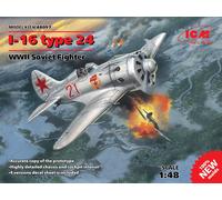 Polikarpov I-16 type 24 WWII Soviet Fighter 1:48 ICM48097 - icm modellismo