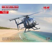 1:48 ICM KIT Mh-6J Little Bird Us Special Forces Helicopter ICM48369