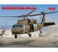 1:48 ICM KIT Uh-60A Black Hawk With Crew ICM48364