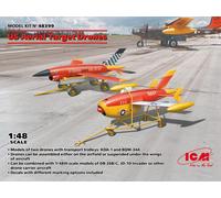 ICM Kit 1:48 Us Aerial Target Drons ICM48399