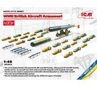 ICM 48407 1/48 WWII British Aircraft Armament (100% new molds)